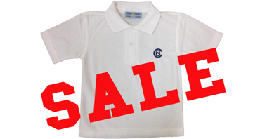 SALE - White Polo Shirt